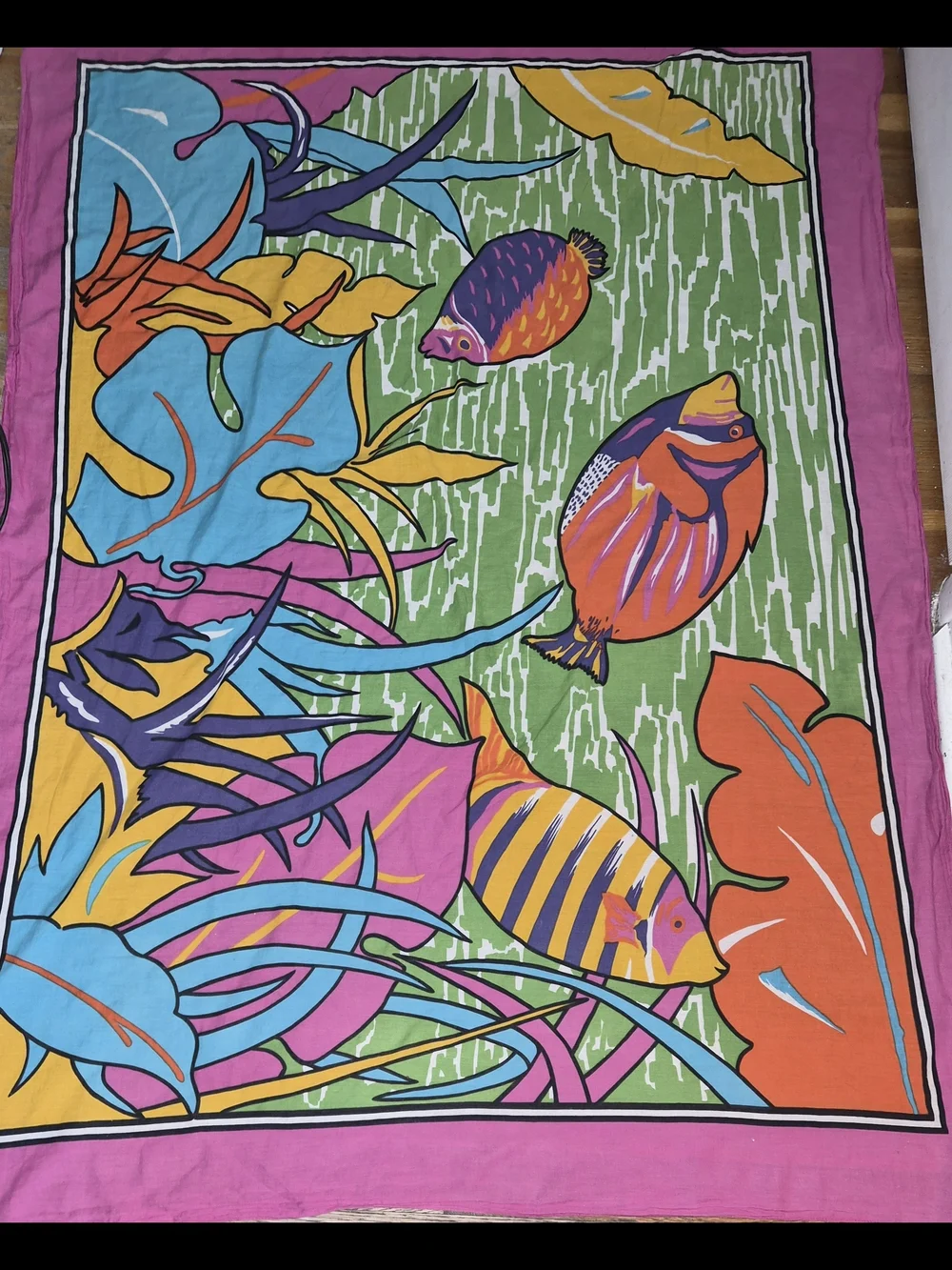 Vintage Spectrix Tropical  Swimsuit Wrap